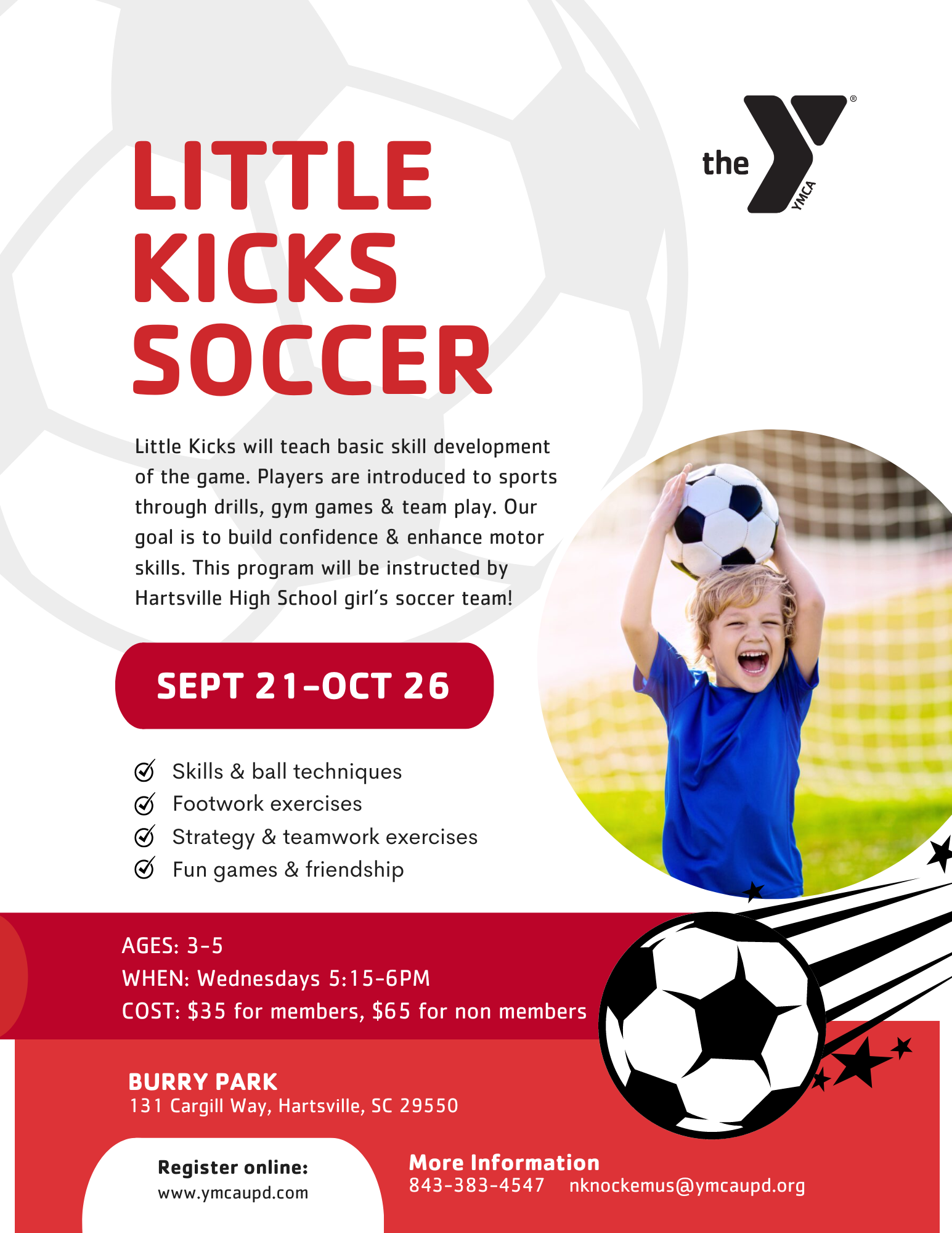 Youth Soccer | YMCA of the Upper Pee Dee